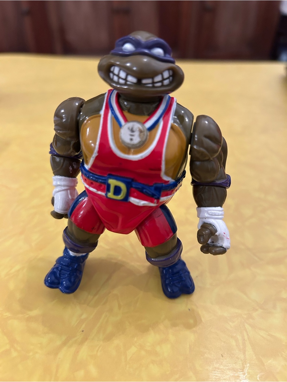 TMNT Powerlifting Donatello Action Figure 1992